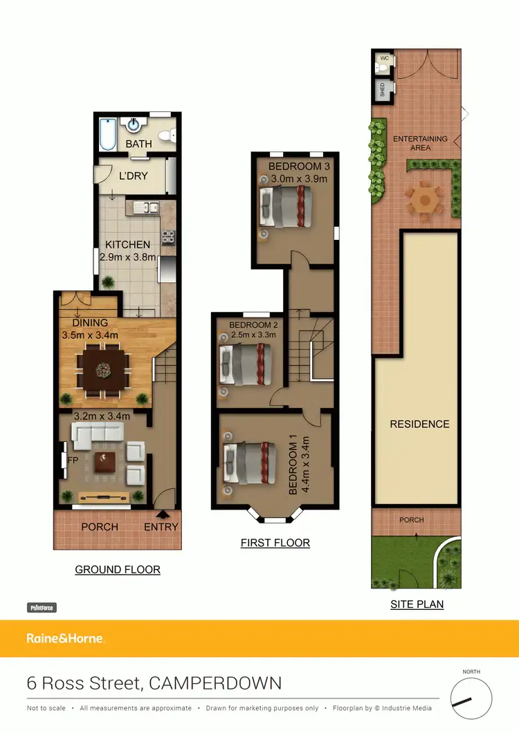 Floorplan of Homely house listing, 6 Ross Street, Camperdown NSW 2050