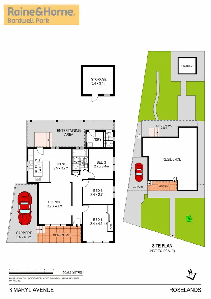 Floorplan of Homely house listing, 3 Maryl Avenue, Roselands NSW 2196