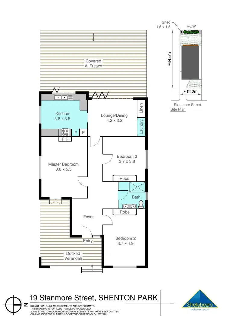 Floorplan of Homely house listing, 19 Stanmore Street, Shenton Park WA 6008