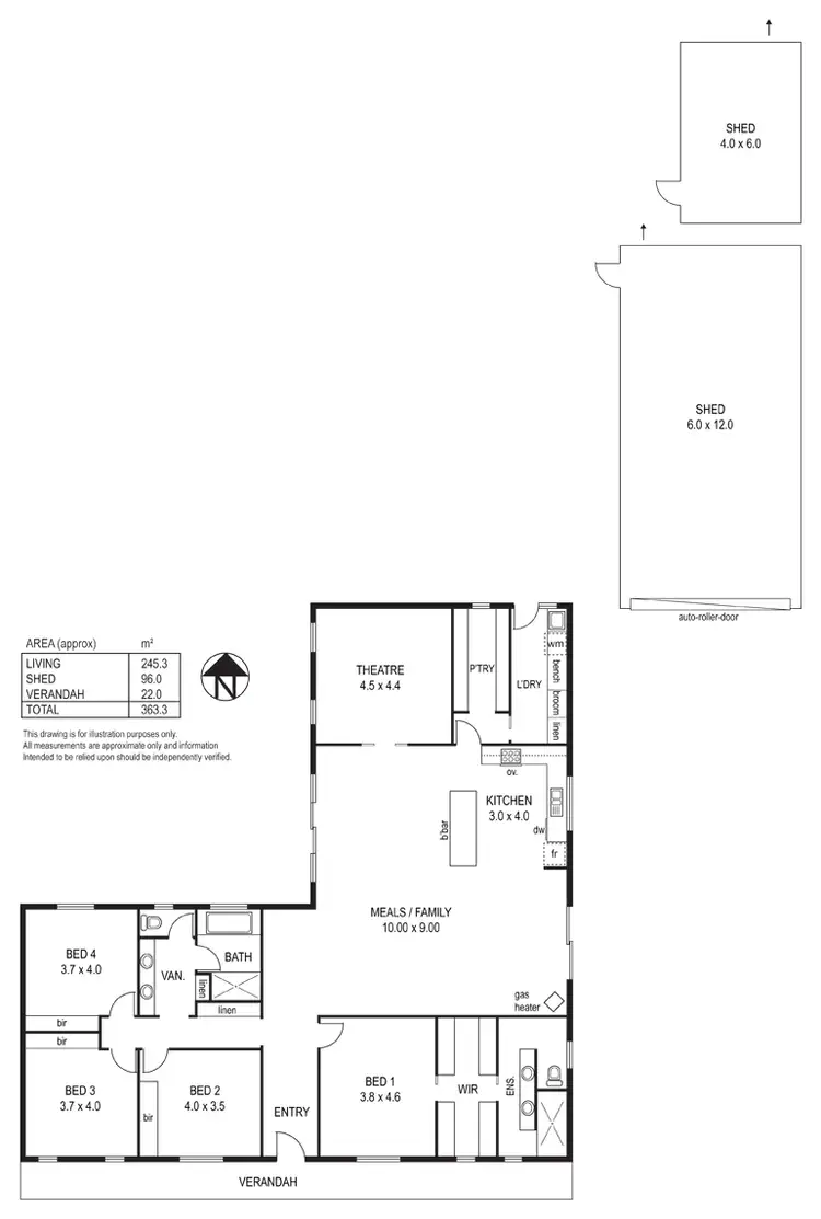 Floorplan of Homely house listing, 8 Swift Grove, Mclaren Flat SA 5171