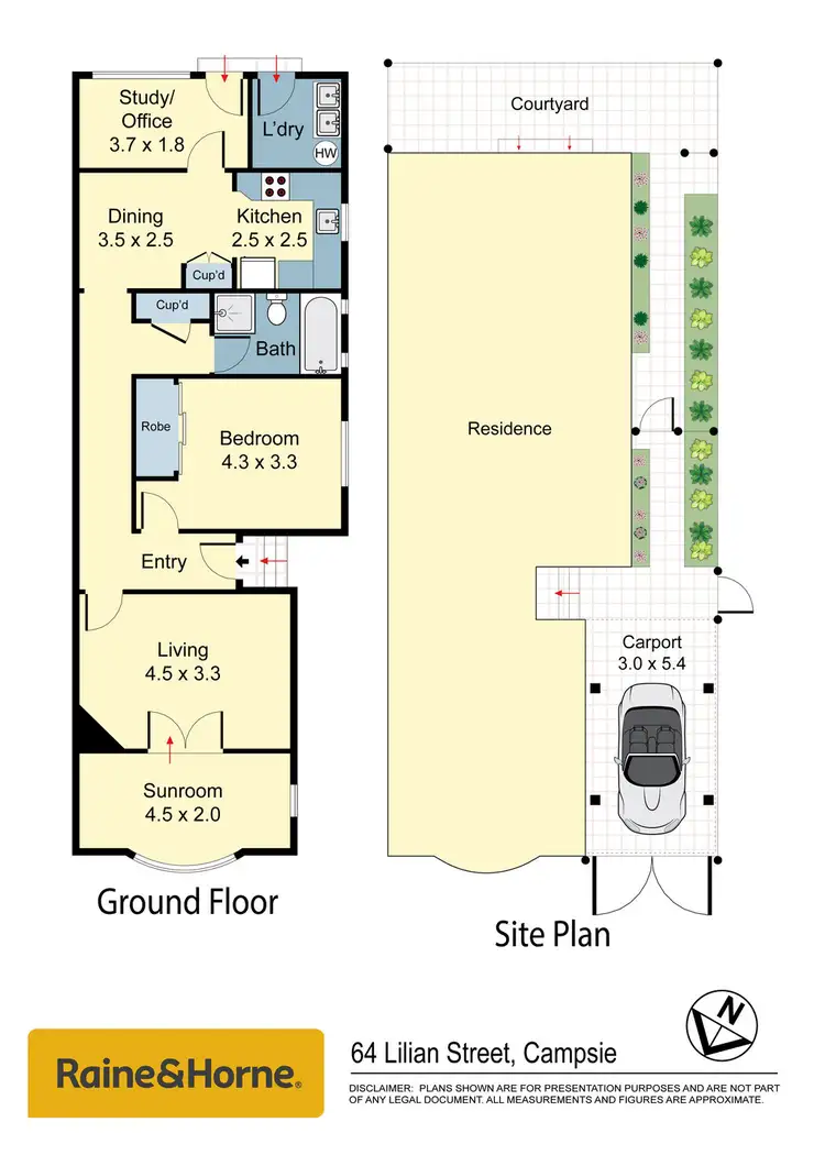 Floorplan of Homely house listing, 64 Lilian Street, Campsie NSW 2194