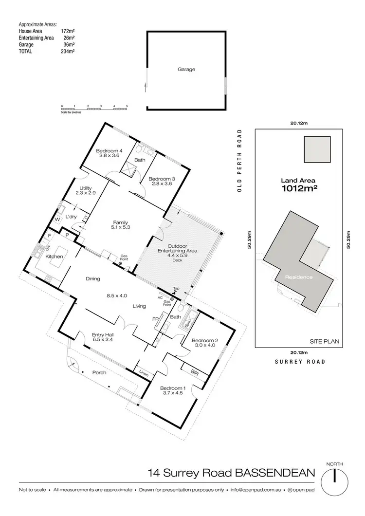 Floorplan of Homely house listing, 14 Surrey Street, Bassendean WA 6054