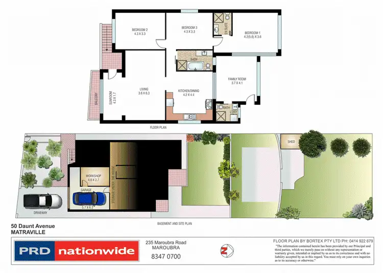 Floorplan of Homely house listing, 50 Daunt Avenue, Matraville NSW 2036