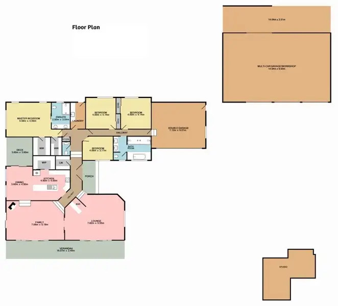 Floorplan of Homely house listing, 789 Illaroo Road, Tapitallee NSW 2540