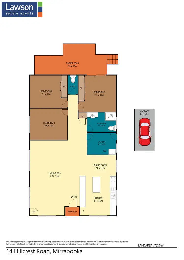 Floorplan of Homely house listing, 14 Hillcrest Road, Mirrabooka NSW 2264