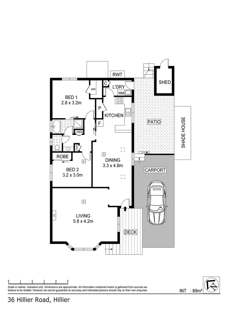 Floorplan of Homely house listing, Site 282 Protea Street, Hillier SA 5116