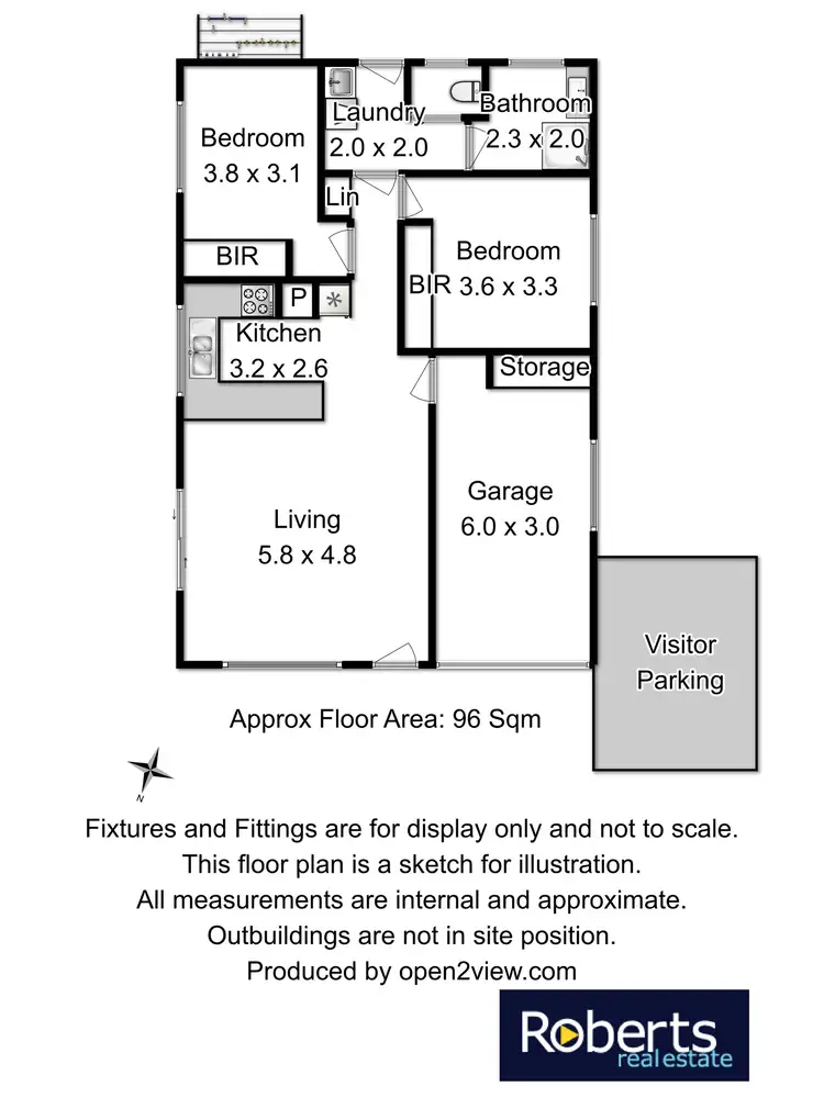 Floorplan of Homely unit listing, Unit 4 1684 Channel Highway, Margate TAS 7054