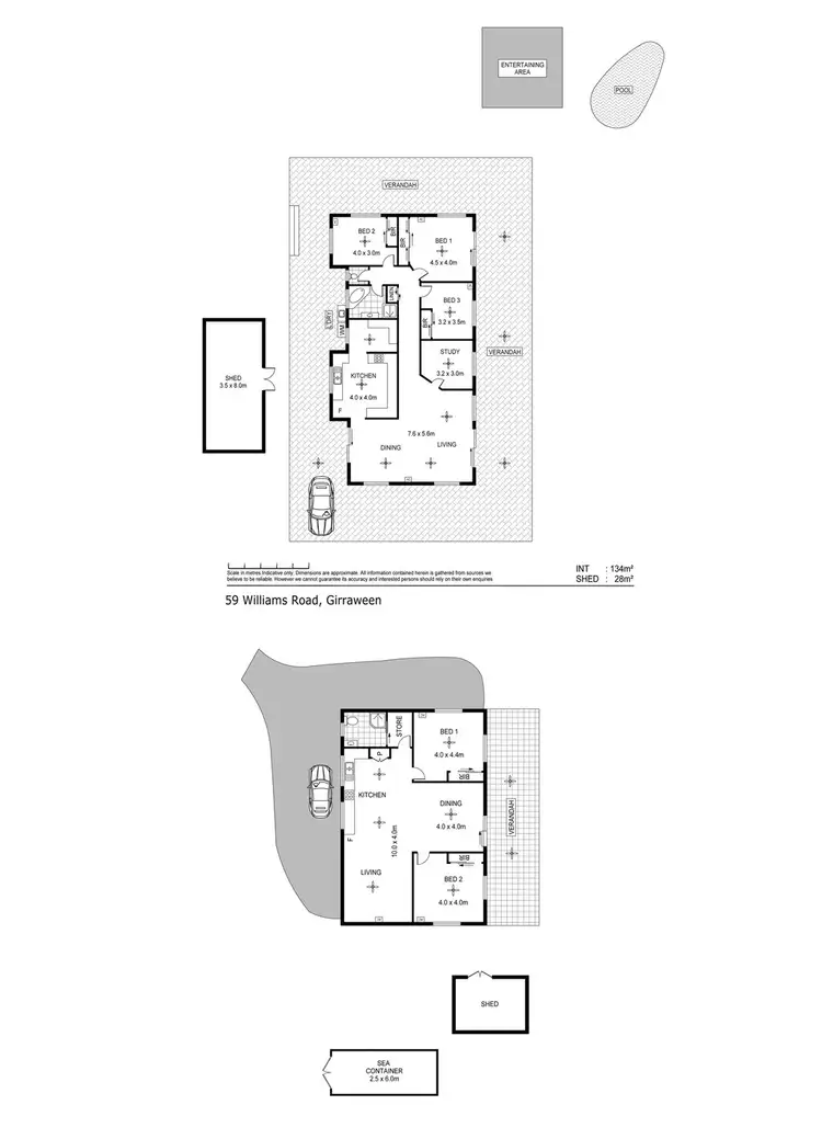 Floorplan of Homely house listing, 59 Williams Road, Girraween NT 836