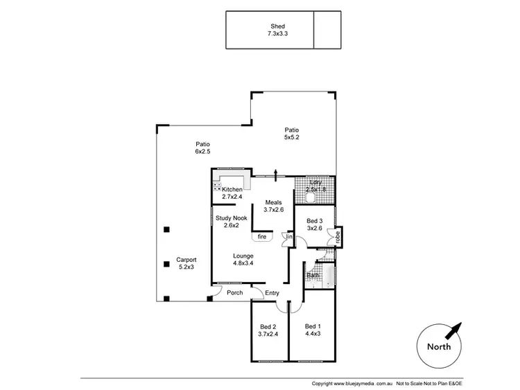 Floorplan of Homely house listing, 39 Dotterel Way, Yangebup WA 6164