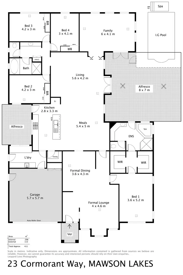 Floorplan of Homely house listing, 23 Cormorant Way, Mawson Lakes SA 5095