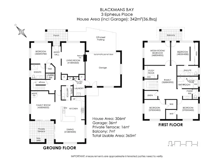 Floorplan of Homely house listing, 3 Ephesus Place, Blackmans Bay TAS 7052