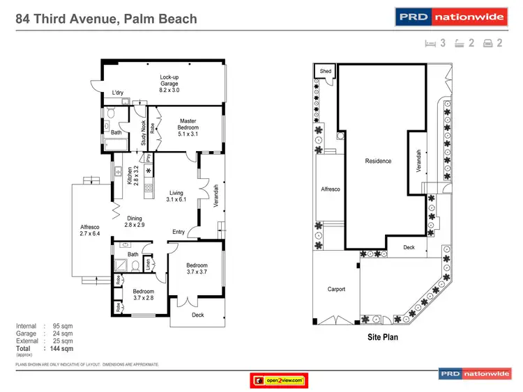 Floorplan of Homely semi-detached listing, 84 THIRD AVENUE, Palm Beach QLD 4221