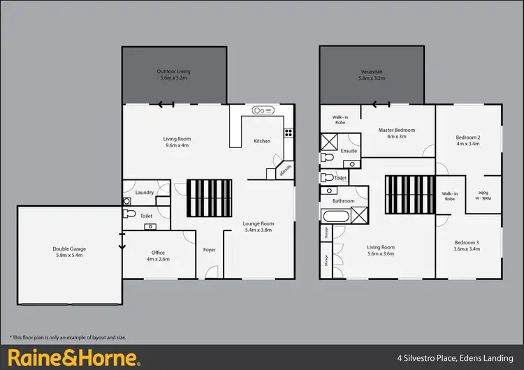 Floorplan of Homely house listing, 4 Silvestro Place, Edens Landing QLD 4207