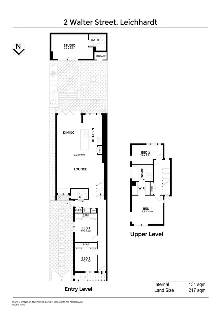 Floorplan of Homely house listing, 2 Walter Street, Leichhardt NSW 2040