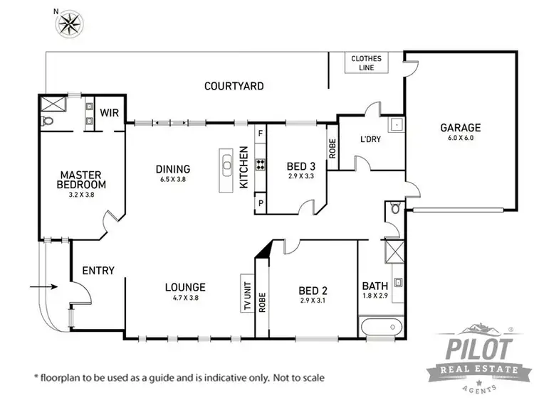 Floorplan of Homely unit listing, 2/60 Mitchell Street, Mornington VIC 3931
