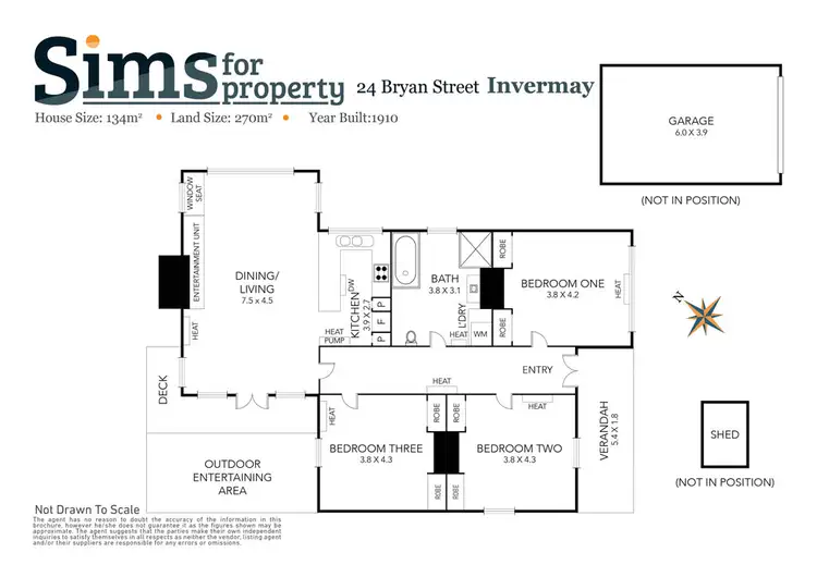 Floorplan of Homely house listing, 24 Bryan Street, Invermay TAS 7248