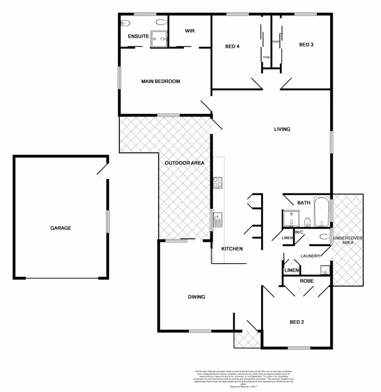 Floorplan of Homely house listing, 23 Pepler Place, Thornton NSW 2322