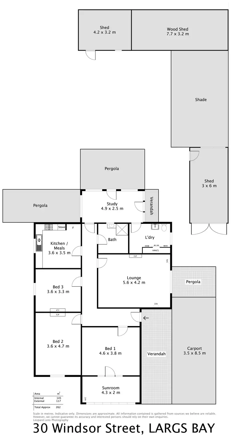 Floorplan of Homely house listing, 30 Windsor Street, Largs Bay SA 5016