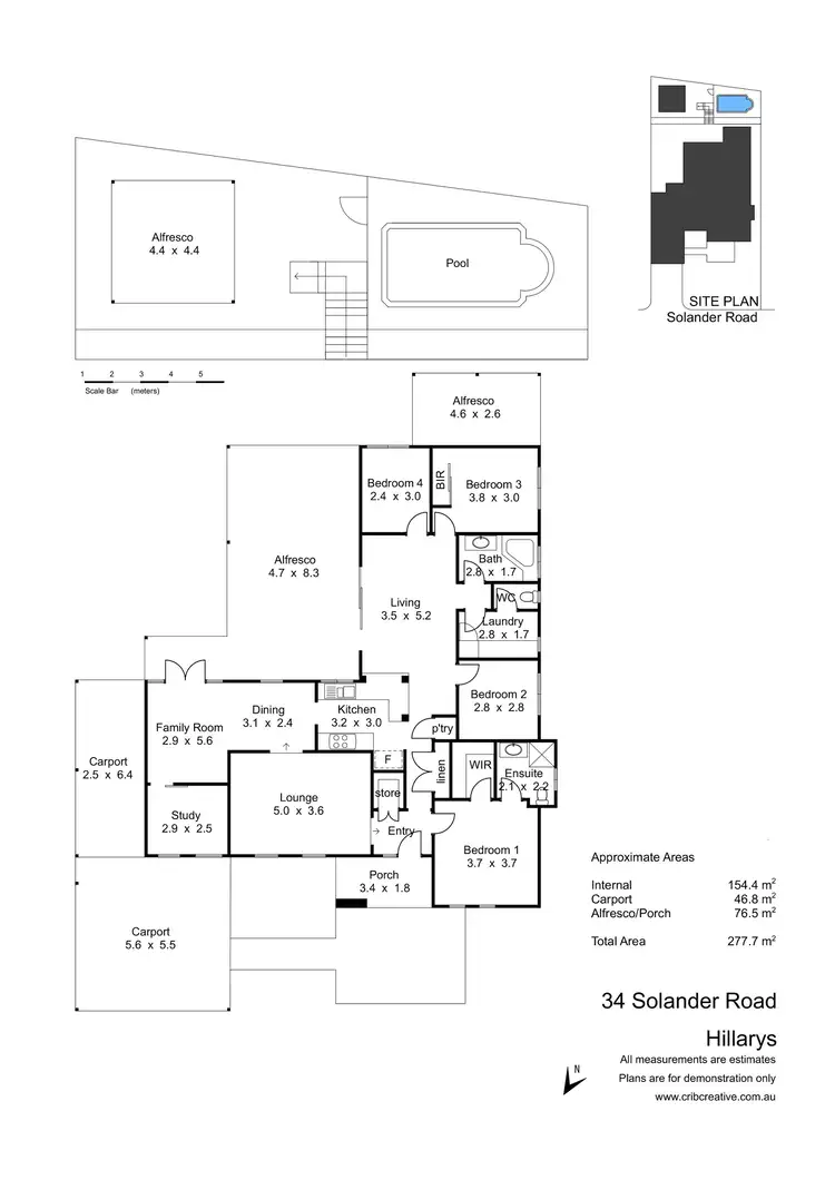 Floorplan of Homely house listing, 34 Solander Road, Hillarys WA 6025