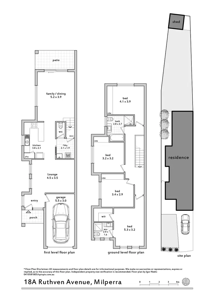 Floorplan of Homely house listing, 18a Ruthven Ave, Milperra NSW 2214