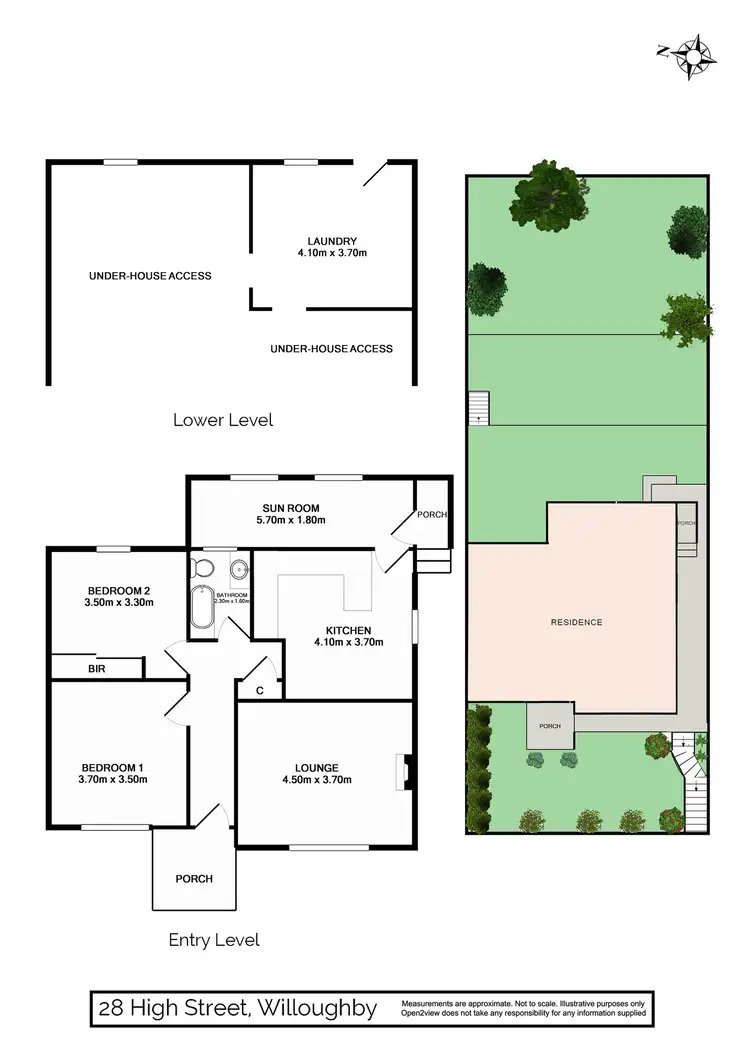 Floorplan of Homely house listing, 28 High Street, Willoughby NSW 2068