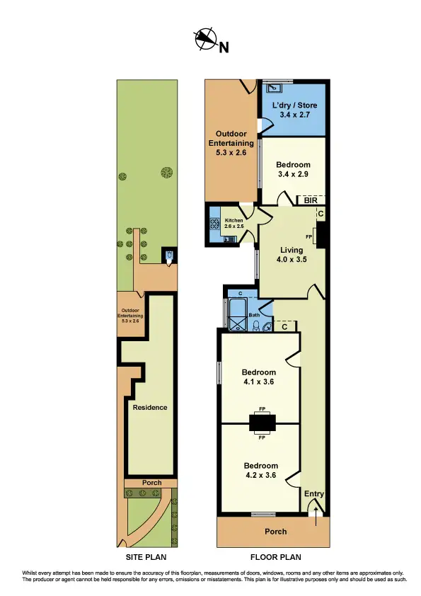 Floorplan of Homely house listing, 135 Cecil Street, Williamstown VIC 3016