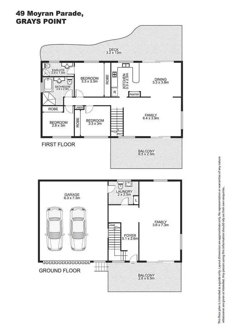 Floorplan of Homely house listing, 49 Moyran Parade, Grays Point NSW 2232
