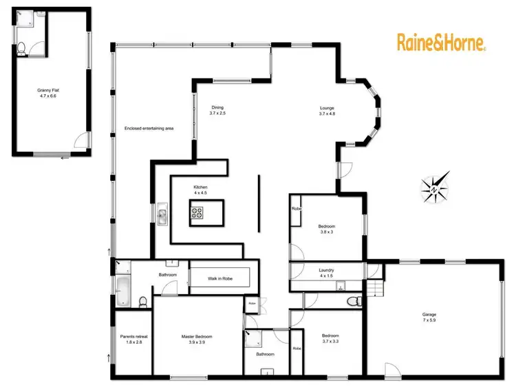 Floorplan of Homely house listing, 40 Thomas Mitchell Crescent, Sunshine Bay NSW 2536