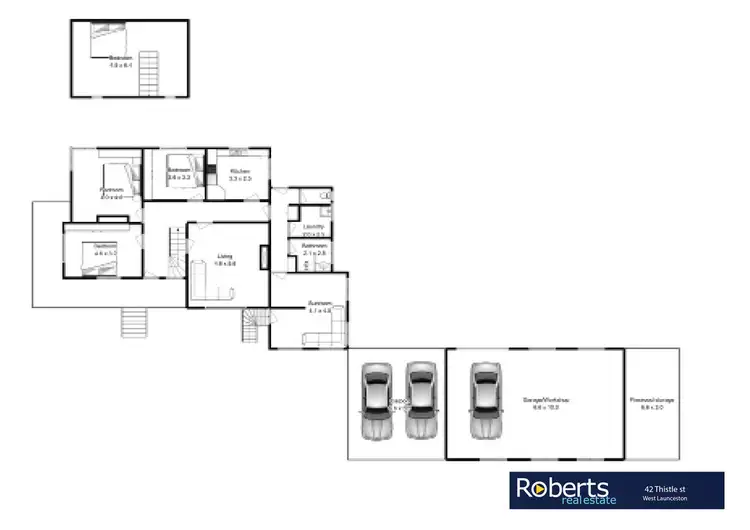 Floorplan of Homely house listing, 42 Thistle Street, South Launceston TAS 7249
