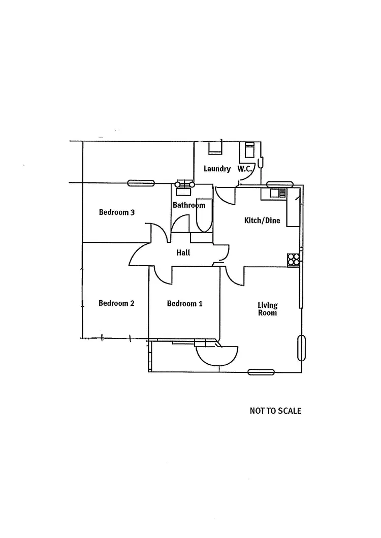 Floorplan of Homely house listing, 5 Hobbs Street, Berri SA 5343