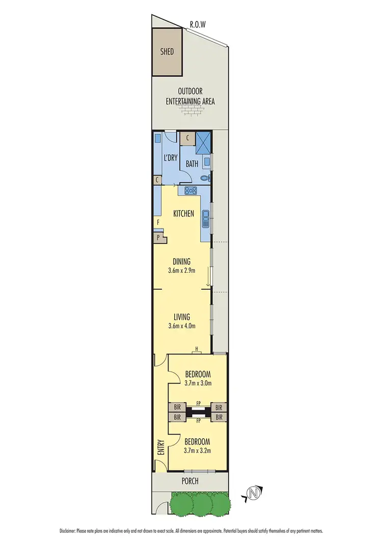 Floorplan of Homely house listing, 129 Pickles Street, Port Melbourne VIC 3207