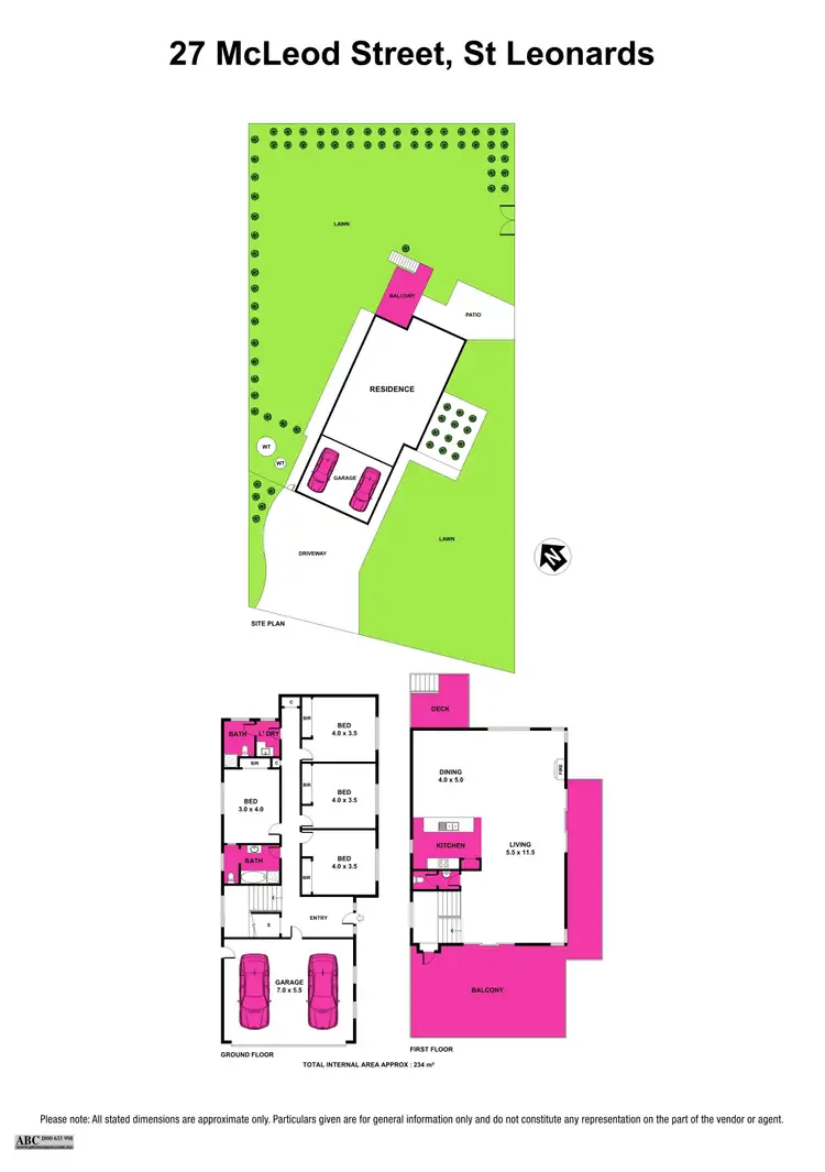 Floorplan of Homely house listing, 27 McLeod Street, St Leonards VIC 3223