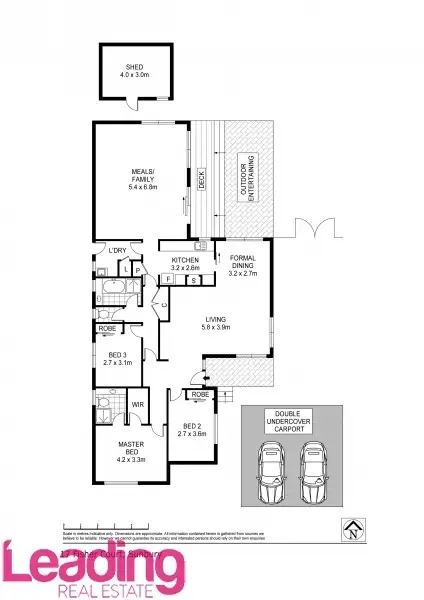 Floorplan of Homely house listing, 17 Fisher Court, Sunbury VIC 3429