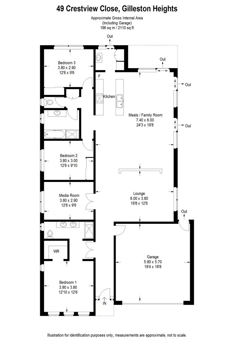 Floorplan of Homely house listing, 49 Crestview Street, Gillieston Heights NSW 2321
