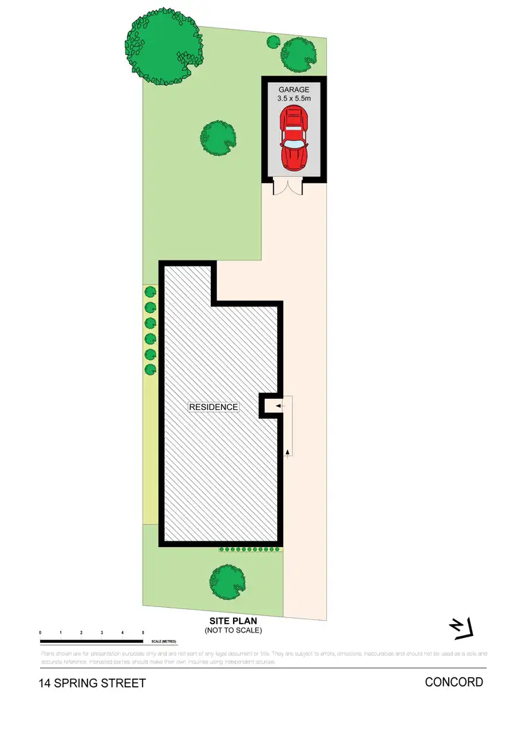 Floorplan of Homely house listing, 14 Spring Street, Concord NSW 2137