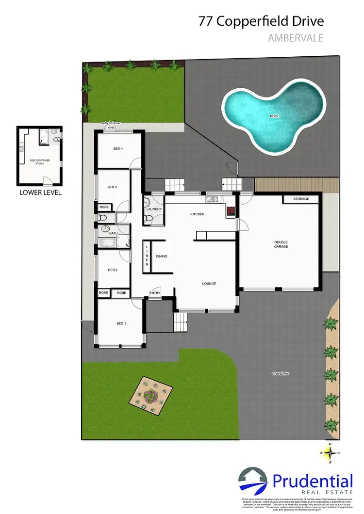 Floorplan of Homely house listing, 77 Copperfield Drive, Ambarvale NSW 2560