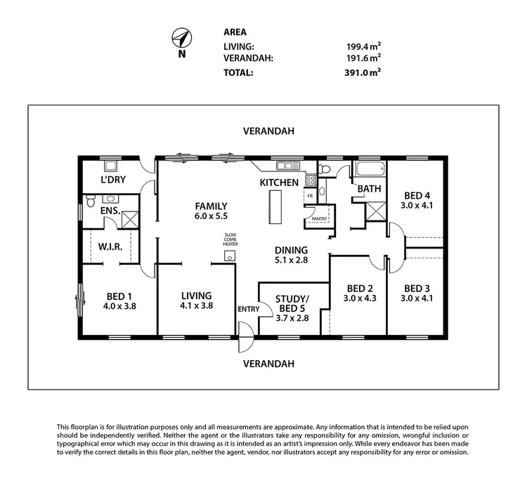 Floorplan of Homely house listing, 60 Sandergrove Road, Strathalbyn SA 5255