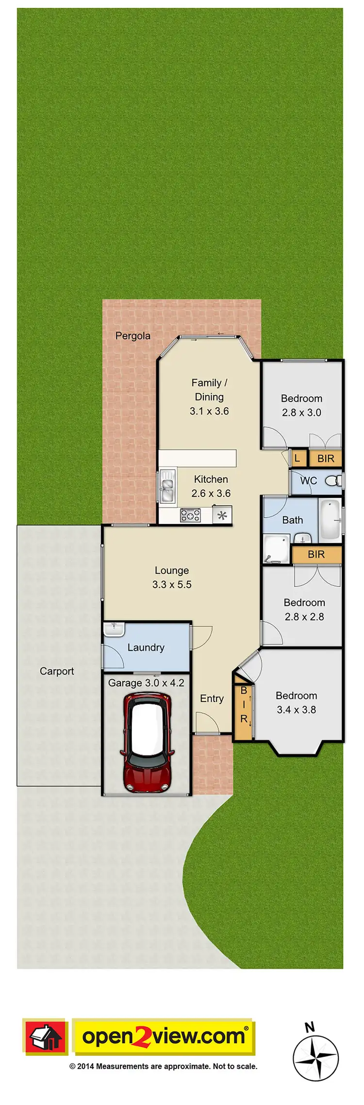 Floorplan of Homely house listing, 1 Ophelia Place, Oakhurst NSW 2761