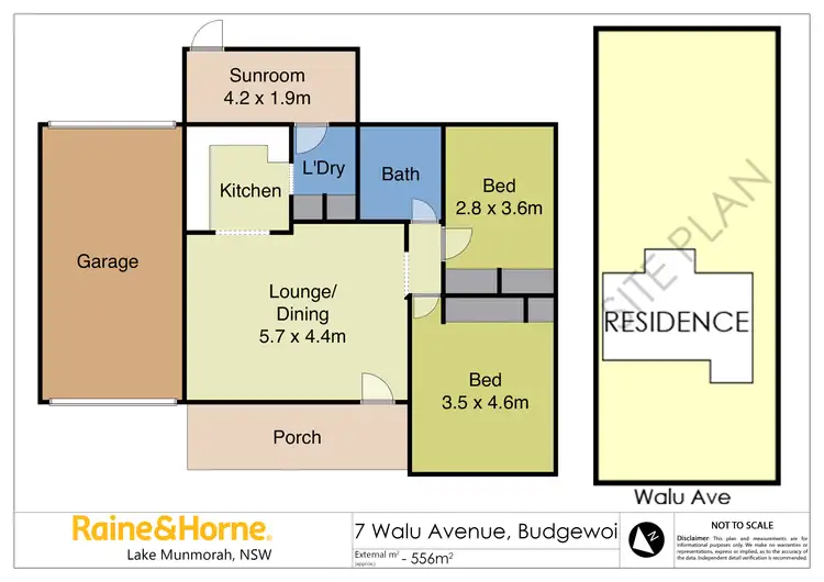 Floorplan of Homely house listing, 7 Walu Avenue, Budgewoi NSW 2262