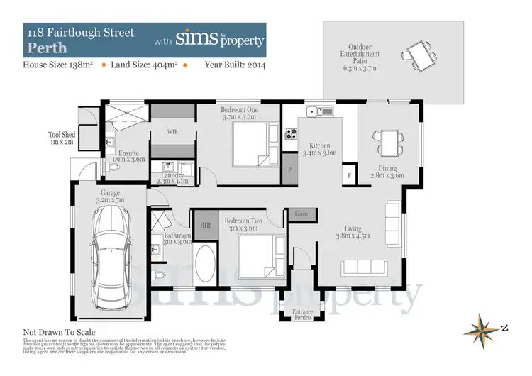 Floorplan of Homely house listing, 118 Fairtlough Street, Perth TAS 7300