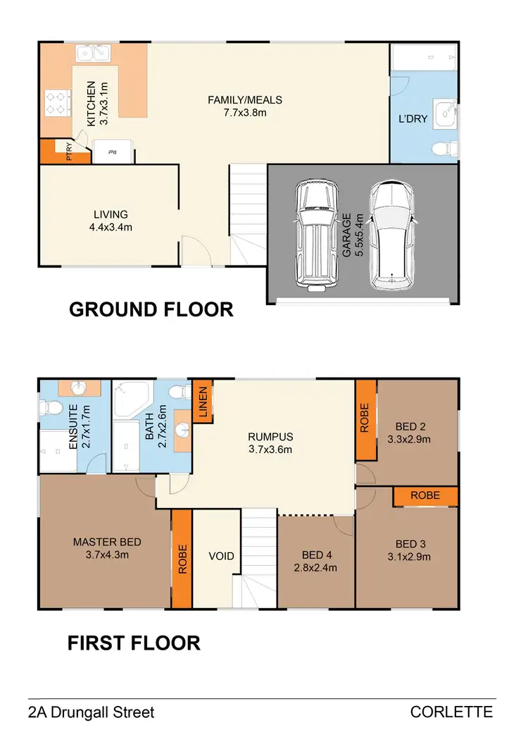 Floorplan of Homely house listing, 2A Drungall Avenue, Corlette NSW 2315