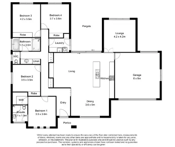 Floorplan of Homely house listing, 23 King Grove, Mount Gambier SA 5290