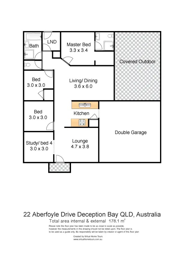 Floorplan of Homely house listing, 22 Aberfoyle Drive, Deception Bay QLD 4508