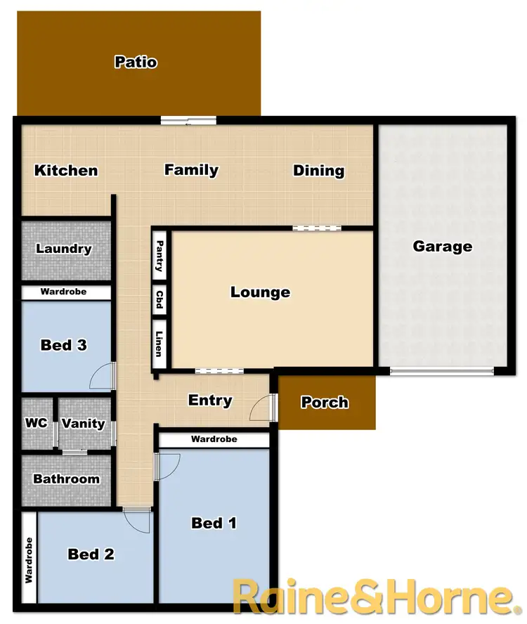 Floorplan of Homely house listing, 14 Howard Avenue, Dubbo NSW 2830