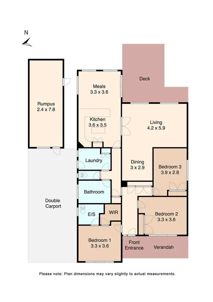 Floorplan of Homely house listing, 19 Munro Street, Alfredton VIC 3350