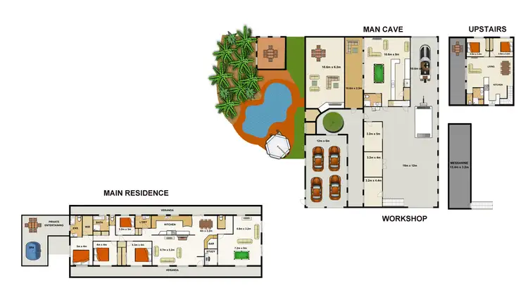 Floorplan of Homely house listing, 105 - 111 Teviot Road, Carbrook QLD 4130