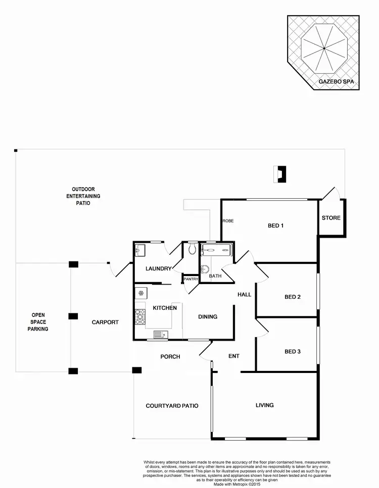 Floorplan of Homely house listing, 63A Coniston Way, Ferndale WA 6148