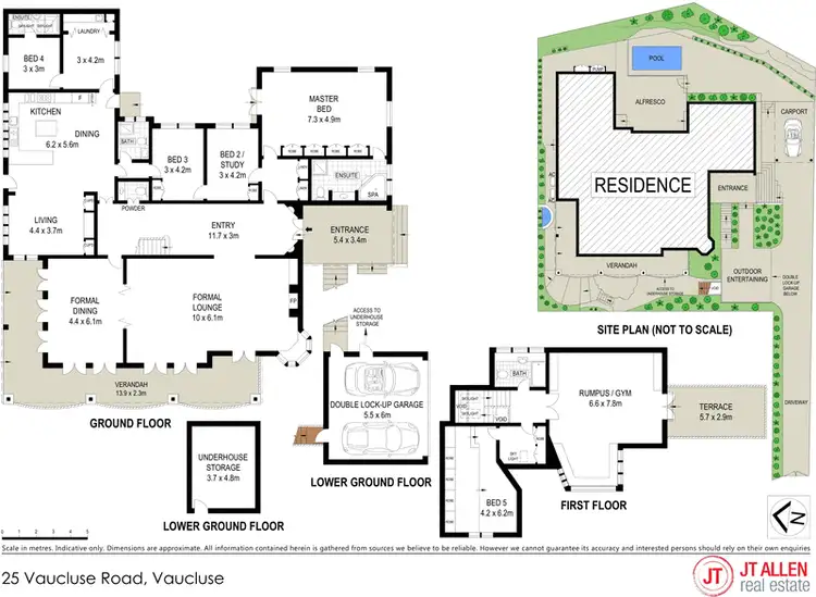 Floorplan of Homely house listing, 25 Vaucluse Road, Vaucluse NSW 2030