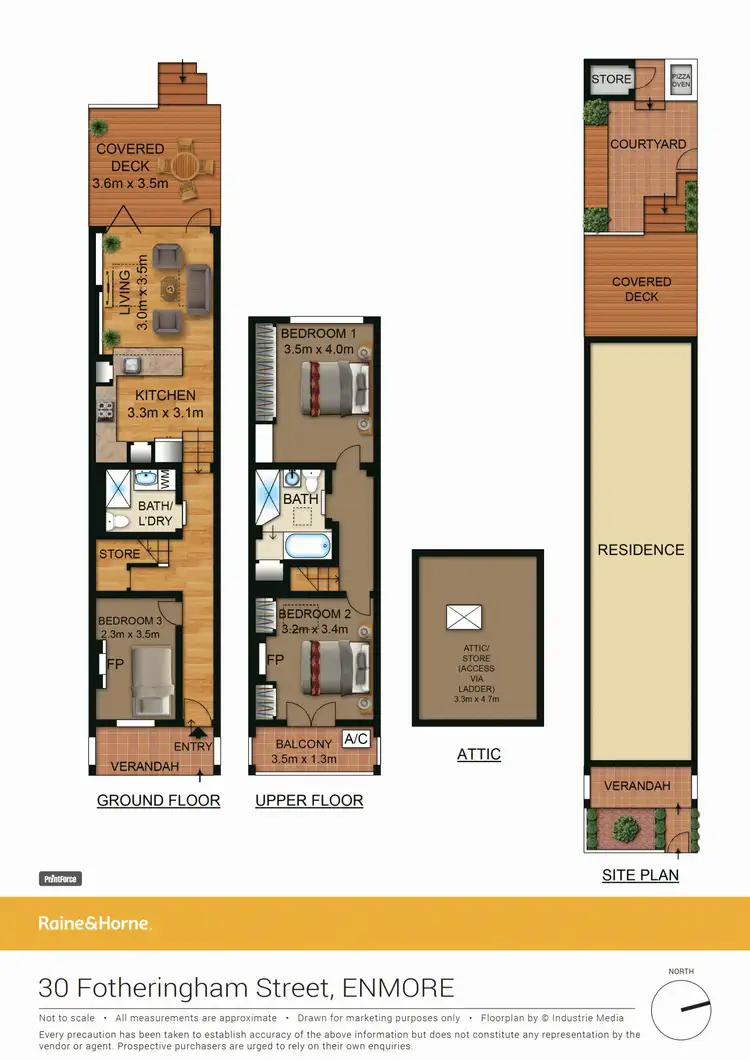 Floorplan of Homely house listing, 30 Fotheringham Street, Enmore NSW 2042