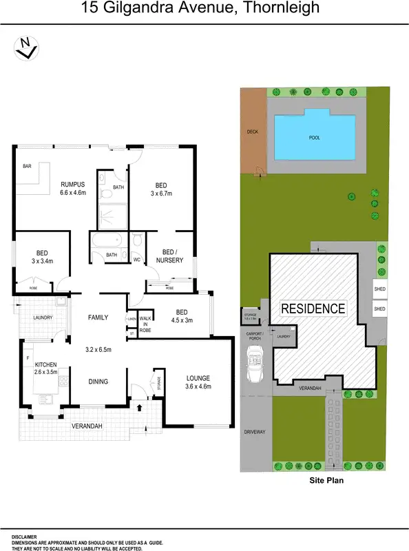 Floorplan of Homely house listing, 15 Gilgandra Avenue, Thornleigh NSW 2120
